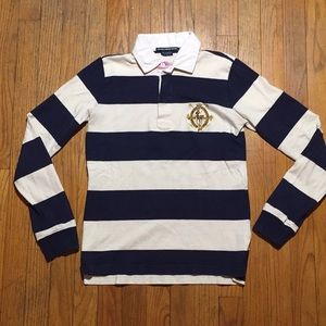 Ralph Lauren sport rugby shirt with crest